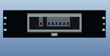power distribution box 6ways with cover