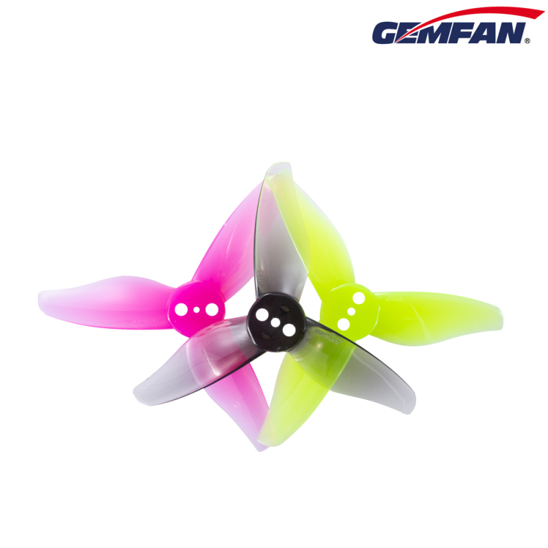 2023 GEMFAN Hot Selling Drone Accessories: Hulkie PC 1mm 3 Blade 2 Inch Propeller for Mini Drone