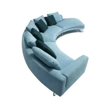 Professional factory direct sale New Hot-sale china india import Sectionals leather recliner u shape sofa set modern home decor