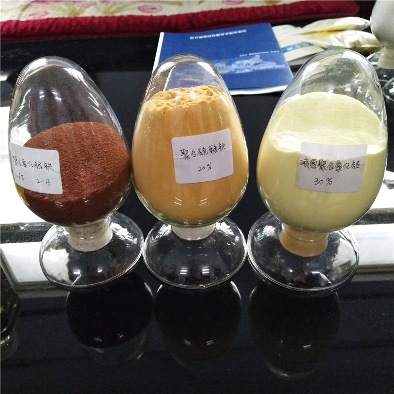 Coagulant Polymer Powders Polyaluminum Ferric Chloride