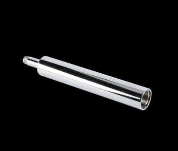 Curving connector for brass shower faucet