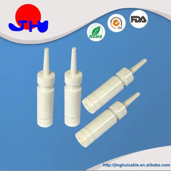 Ceramic nozzle for textile machinery