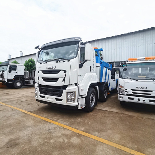 Isuzu 8x4 тяжелый врректор грузовик