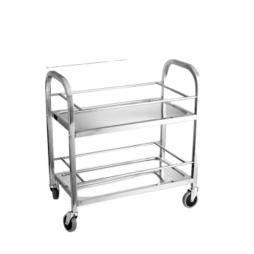 Modern Minimalist Hotel Liquor Trolley Removable Cart Rack Serving Trolley