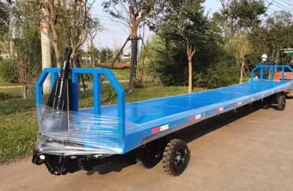 Large two-way traction trailer