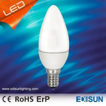 LED Candle warmwhite led candel bulb 3w