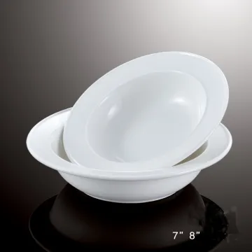 7'' White Porcelain Cereal Bowl