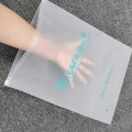 Frosted Biodegradable Zip Lock Self Sealing Bag