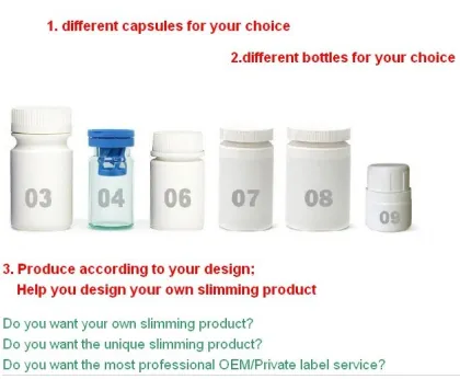 Natural Dai Dai Hua Formular Diet Pills With Bottle, Capsule Oem Weight Loss