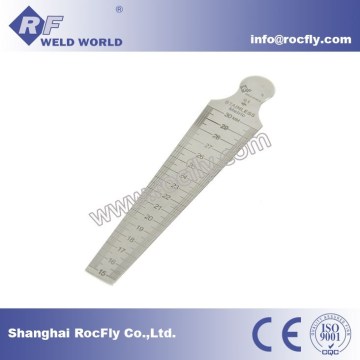WG-18TG-B Taper welding Gage 15-30mm gap slot width, hole size metric&inch
