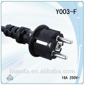 European straight type VDE electric Plugs for home appliance use
