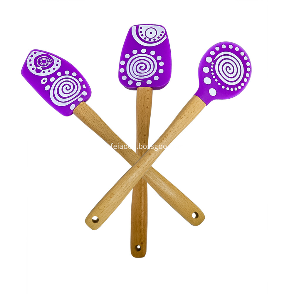 Silicone Cake Spatula Set
