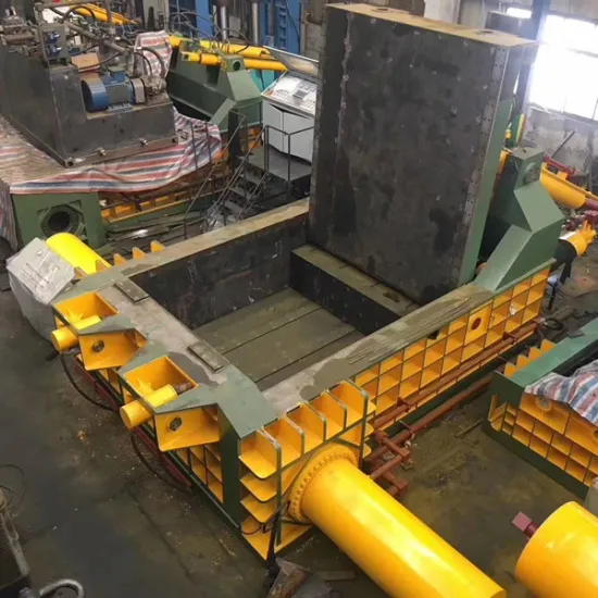 Automatic Steel Scrap Metal Baling Press Machine Equipment