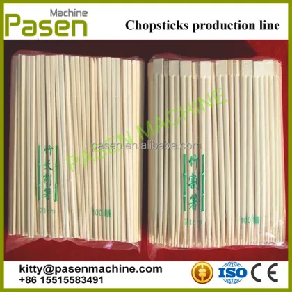 Factory Price Bamboo Chopstick Machinery | Wood Chopstick Making Machine Line