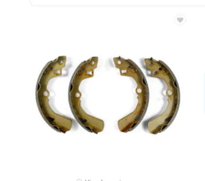 Domestic automobile rear axle brake shoe assembly