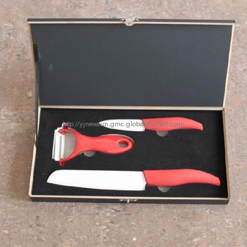 3 PCS Non-stick Ceramic Knife Set