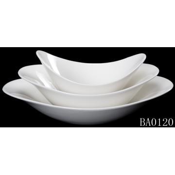 \"V\" shape design, three size . duranle porcelain --Bowl Set