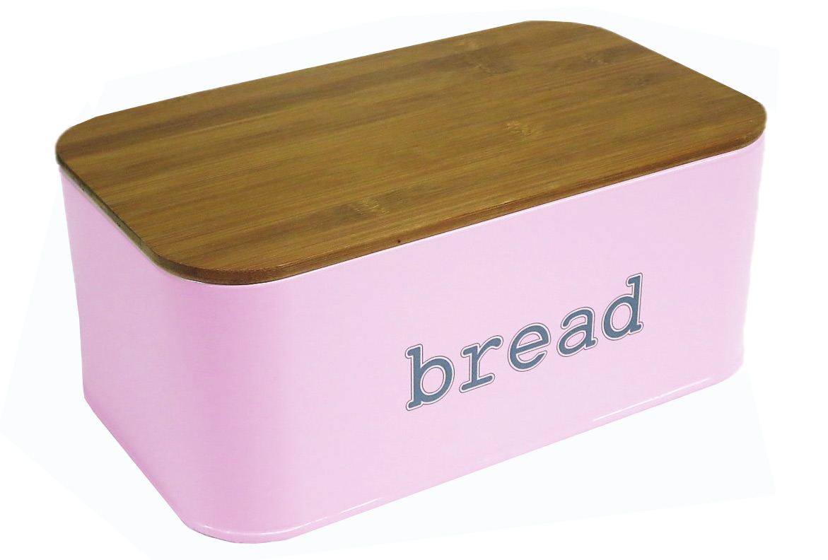 bread box with bamboo cutting lid