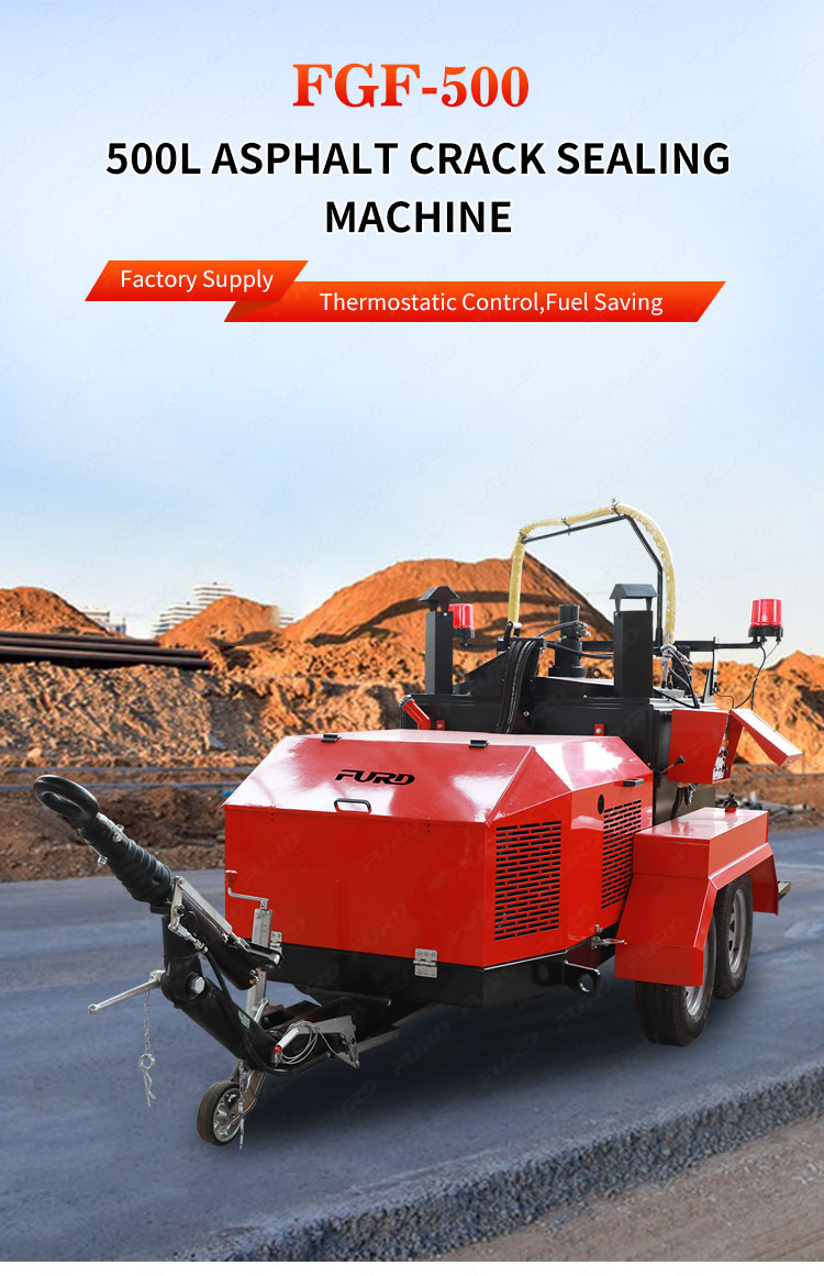 pavement asphalt crack sealing machine