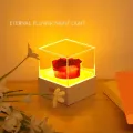Luz de la noche de flores USB caprichosa para las habitaciones de las niñas