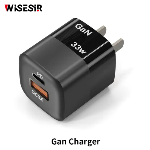 Gan 33W UK UK EE. UU. Adaptador de cargador de cargador OEM