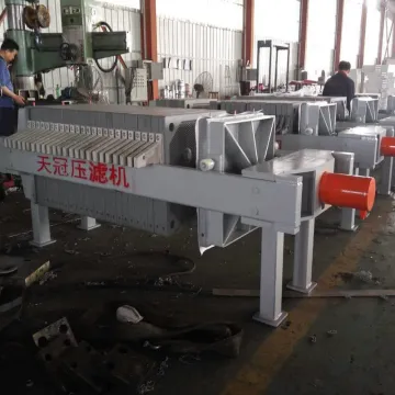 Screw Jack Hydraulic Press Plate Filter Press Equipment