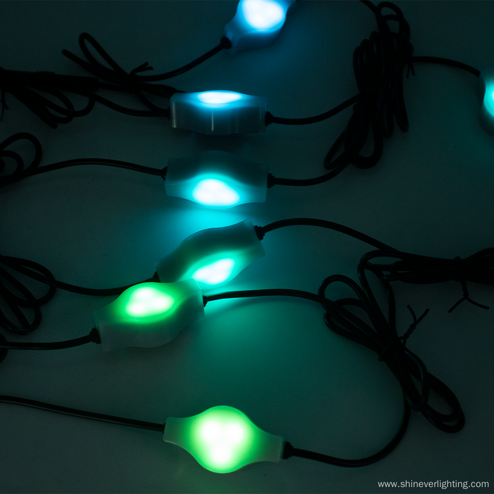 LED RGB Solar Christmas Lights Garden String Light