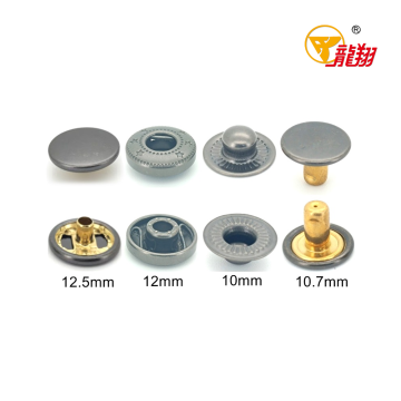 633# Wrap Bottom Brass Spring Snap Fastener