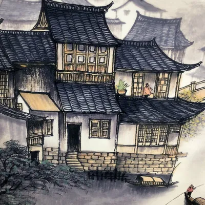 Customized Chinese Hand-Painted Porcelain Wall Paintings for Bedroom - Jingdezhen Ceramic Wholesale