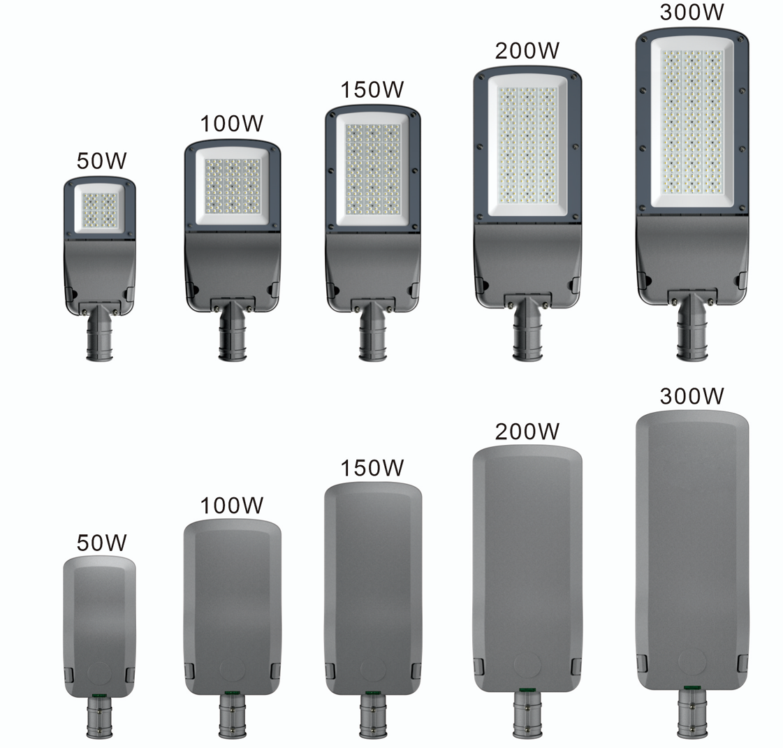 Outdoor 50W-300W LED Street Lamps