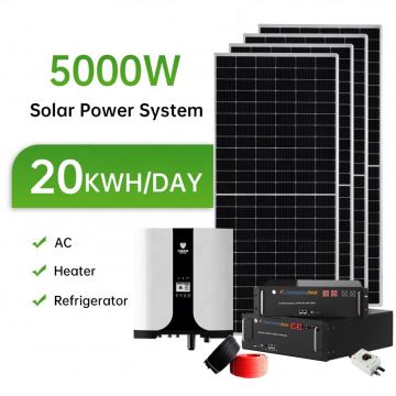 Home Solar Energy System Full Package: 5kW-10kW Off-Grid Solution