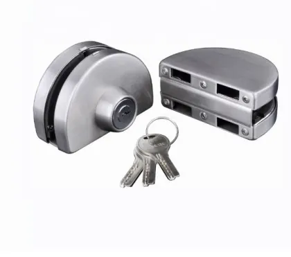 Semicycle Glass door lock for folio doors