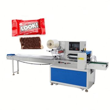 Thermo -Wärme -Schrumpfverpackungsmaschine: Mini -Strömungspaketmaschine für horizontale 3 Seitenverpackung