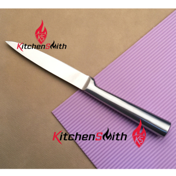 5"Utility Kitchen Knife with Fine polishing Hollow Handle
