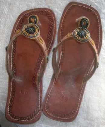 leather sandals