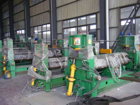 hydraulic three roller rolling machine