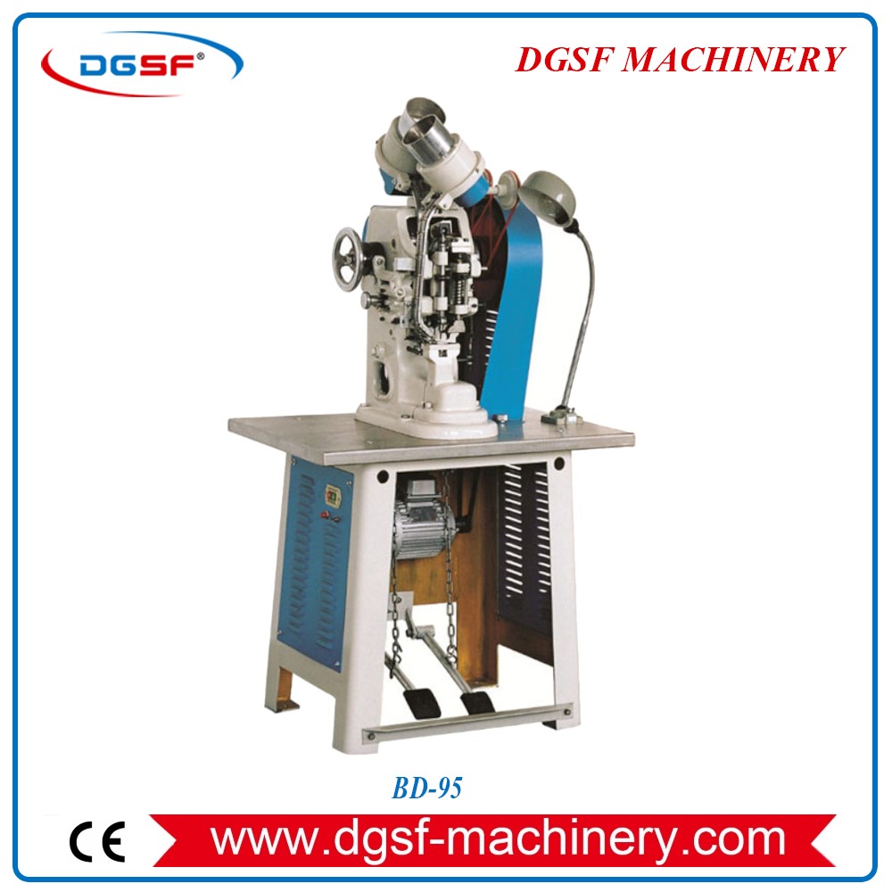 Automatic Double-Side Eyeleting Machine