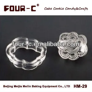 Acrylic fondant cake rose cutter,decorative gum paste cutter