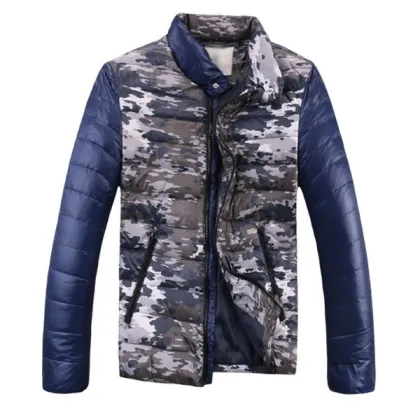 2015 Custom Men Down Camouflage Jacket For The Winter