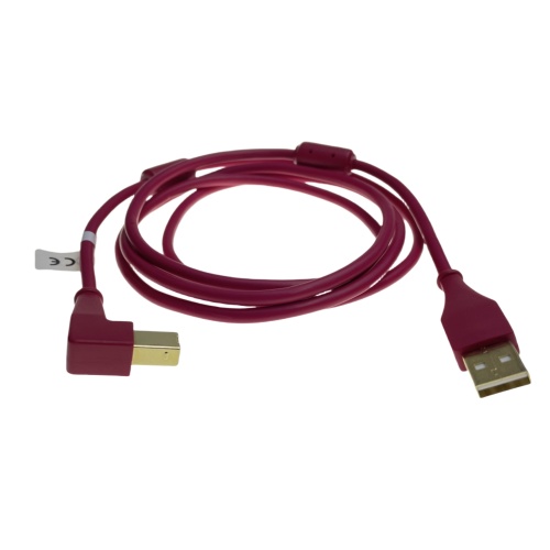 USB A-USB B 직각 케이블