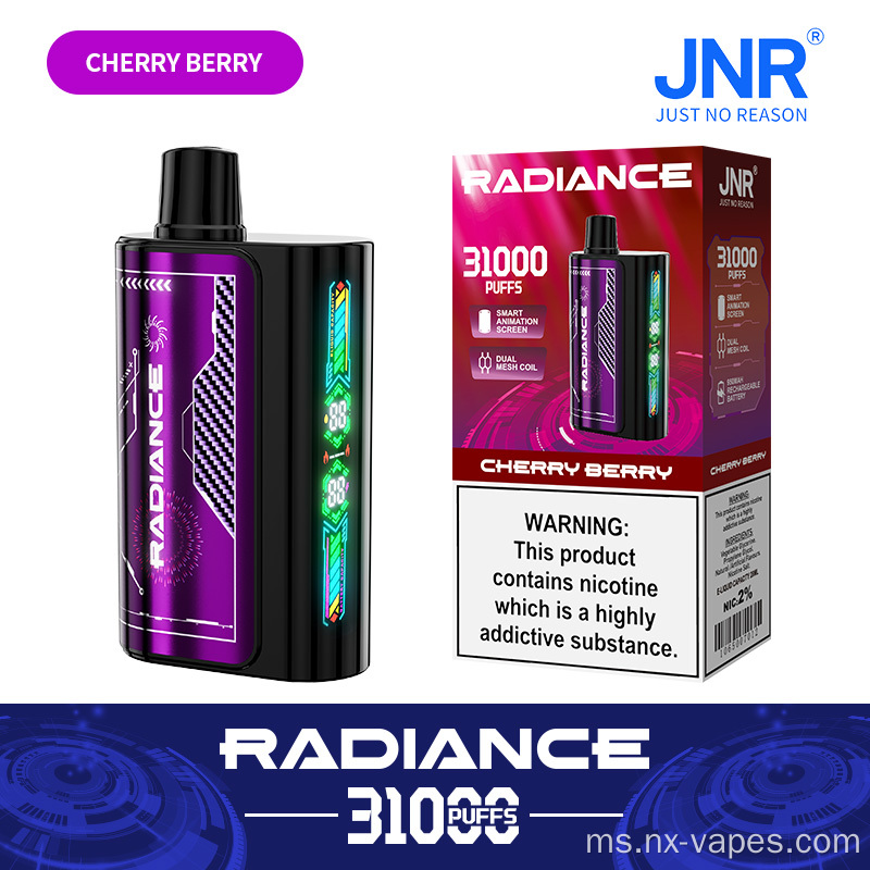 Jnr Radiance 31000 Puffs Vape Vape Borong