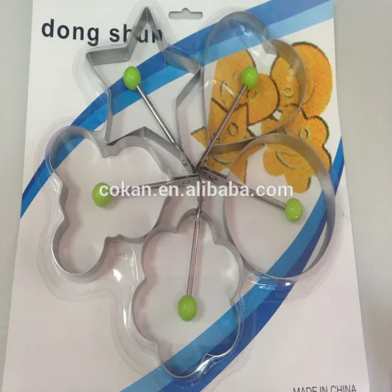 Stainless Steel Egg Former Set & Pancake mold Different shape Fried Egg Mold Egg Ring