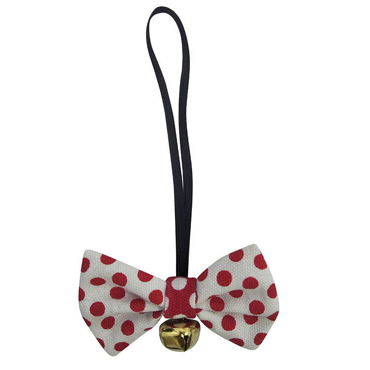 Christmas Small Dog Bow Tie Plaid