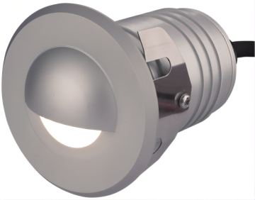 Luce a gradino in alluminio 3W per esterno