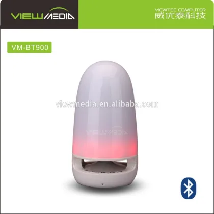 electronics component supplier portable audio bluetooth speaker with led light