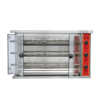 Africa Roasted Chicken Machine: 3 Rod Roasted Beef Chicken Roasting Machine Price