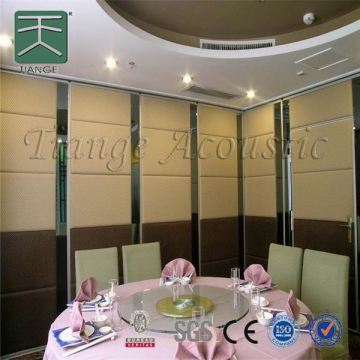 Hotel Operable Partition Wall System sliding room partition