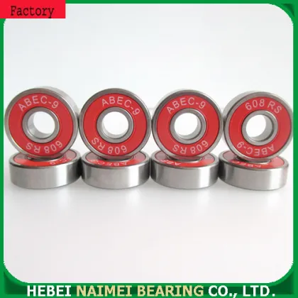 Girls skateboard bearing 608RS ABEC-5 ABEC-7 ABEC-9