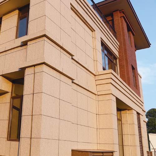 Exterior Wall Cladding Cold Formed Steel Building Material Natural Stone Paint Supplier