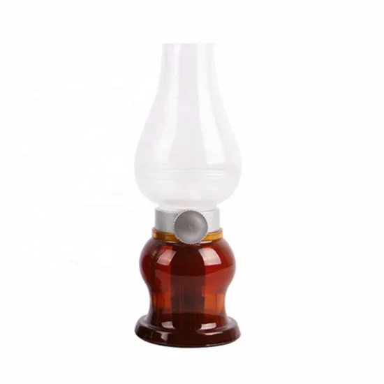 Retro LED Night Light, Rechargeable Batteries LED Bedroom Lamps Imitate Kerosene Oil Lamp Design With Blowing Controlled And Dim